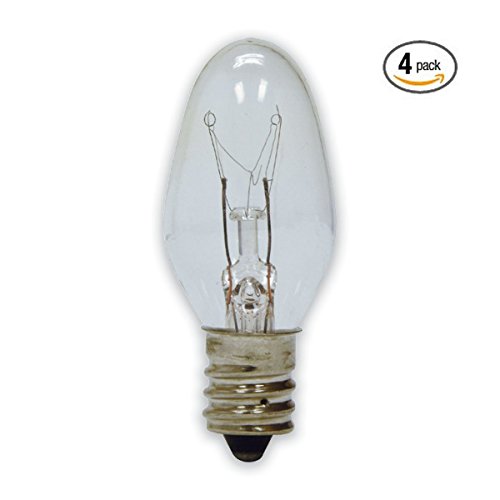 15 Watt Bulb (4-Pack) Replacement for Scentsy Plug-In Warmer, KE-15WLITE Reviews