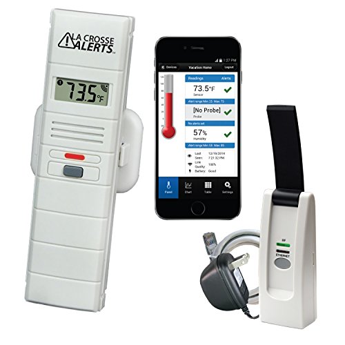 La Crosse Alerts 926-25100-WGB Wireless Monitor System with Temperature & Humidity