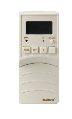 Woods 59744 Flip Switch Timer Converts Toggle Switch to Programmable Timer