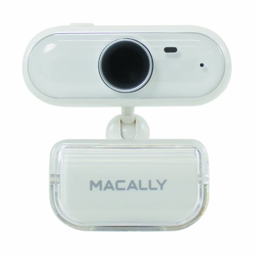 Macally ICECAM2 USB 2.0 Video Web Camera with Built-in Microphone (White)