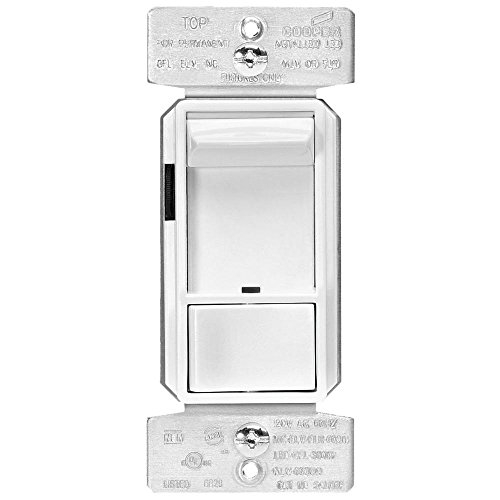 Skye AL Series 3-Way Single-Pole Sliding Dimmer Switch with Rapid Start Feature – White Finish