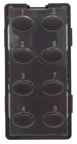 Simply Automated ZS28O-BN Custom Series Oval 8-Button Faceplate, Brown Reviews