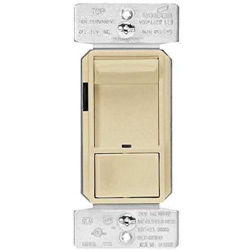 Skye AL Series 3-Way Single-Pole Sliding Dimmer Switch with Rapid Start Feature – Almond Finish