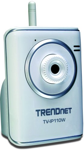 TRENDnet SecurView Wireless Internet Surveillance Camera TV-IP110W (Silver) Reviews