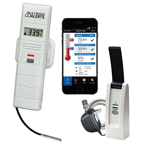 La Crosse Alerts 926-25102-GP Wireless Monitor System Set with Wet Probe
