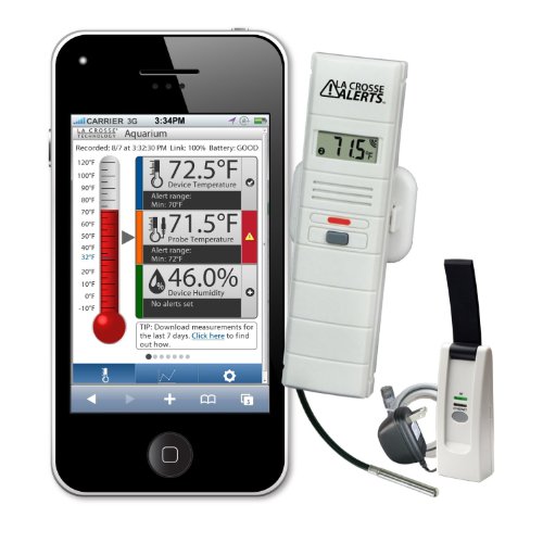 La Crosse Technology Temperature and Humidity Remote Monitor System with Wet Probe