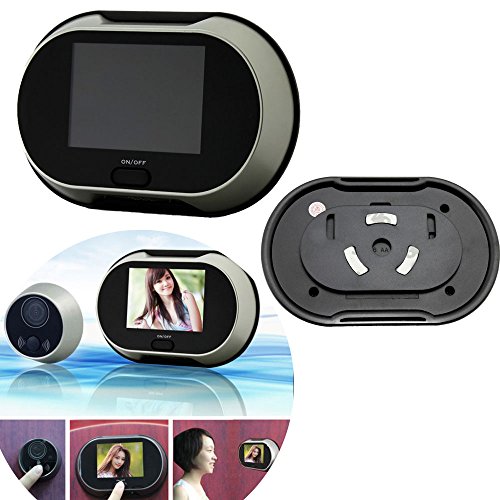 Ravtech(TM) TFT Digital Video Doorbell Doorphone Peephole Viewer Lens AutoTake Photos Camera Don’t Disturb Function Door Bell Eye 3.5″