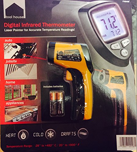 Tool House Digital Infrared Thermometer Reviews