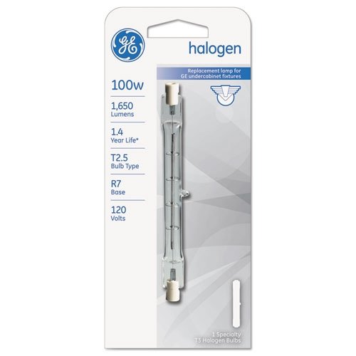 GE Edison Halogen 100-Watt Type T Light Bulb