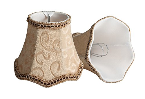 LightingCraft Clip-On Fabric Lamp Shades, Set of 2, 2.74*5.12*4.72 inch Reviews