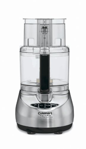 Cuisinart DLC-2011CHB Prep 11 Plus 11-Cup Food Processor, Brushed Stainless
