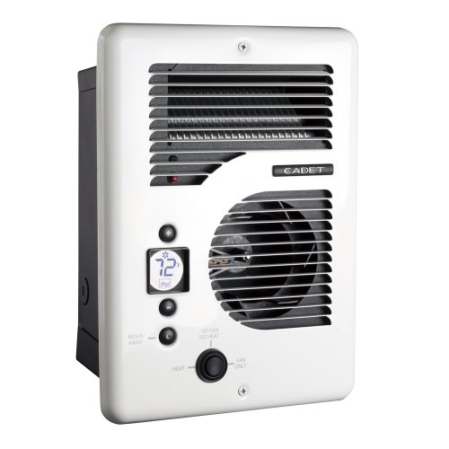 Cadet Heating HI CEC163TW Cadet Energy Plus multi-watt, multi-volt wall heater, White Reviews