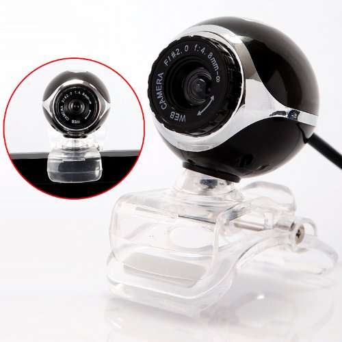 USB 50.0M HD Webcam Camera Web Cam With Mic for Desktop PC Laptop Computer Black