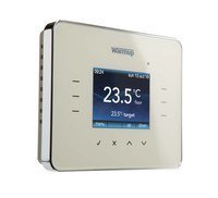 Warmup 3ie Digital Touchscreen Thermostat Silver Grey by warmup