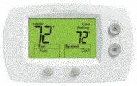 Honeywell 2-Stage Non-Programmable Digital Thermostat model TH5220D1029