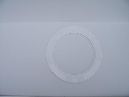 25 Pack-White Light Trim Ring Recessed Can 6″ Inch Over Size Oversized ...