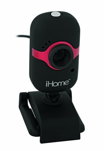 iHome MyLife Webcam (Black/Red)