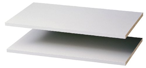Easy Track RS1423ON 2 Count Closet Shelves, 24-Inch, White