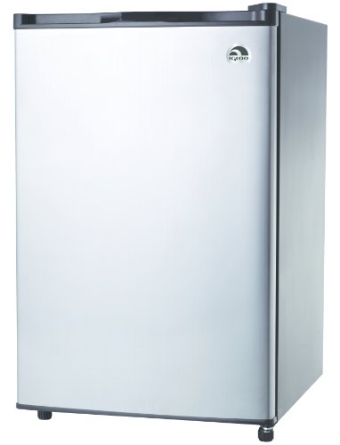 Igloo FR465 4.6-Cu-Ft Refrigerator, Stainless Steel Door