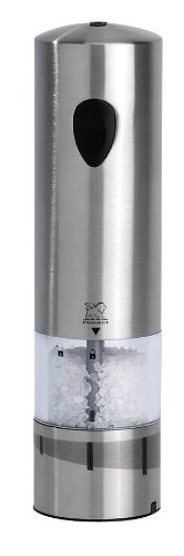 Peugeot 23232 Elis Electric 8 Inch Rechargeable U’Select Salt Mill, Stainless Steel Reviews