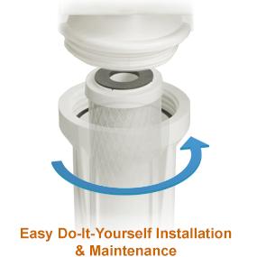 Easy Do-It-Yourself Installation & Maintenance.