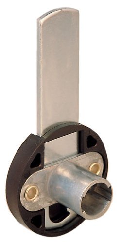 Deadbolt Lock Body, zinc, round, drawer, 67mm throw