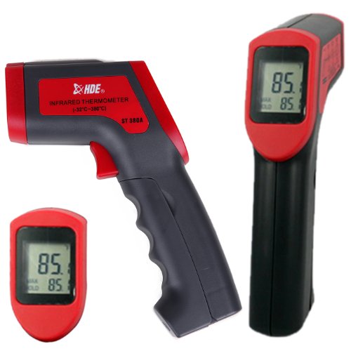 HDE Non-Contact Infrared IR Temperature Gun Digital Thermometer