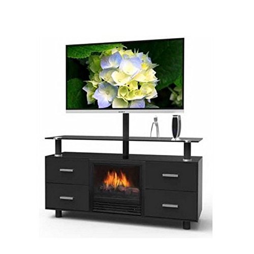 Galaxy Electric Fireplace TV Entertainment Center