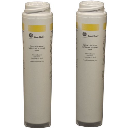 GE FQSLF Dual Stage Twist and Lock Under Counter Water Filtration System Replacement Filters (Lead/Cyst)
