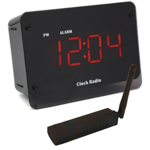 KJB C12407 SleuthGear Clock Radio USB Hidden Surveillance Camera Reviews