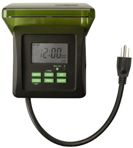 Woods 50015 Outdoor 7-Day Heavy Duty Digital Outlet Timer