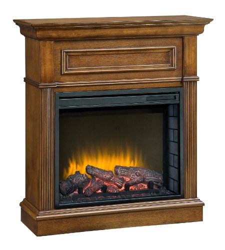 Pleasant Hearth 23-Inch Hawthorne Heritage Compact Electric Fireplace