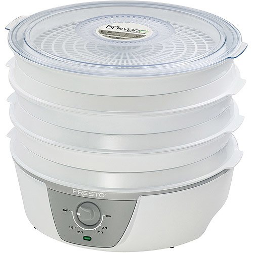 Presto 06302 Dehydro Electric Food Dehydrator with Adjustable Thermostat