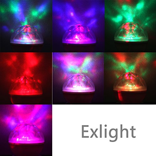 Exlight Aurora Borealis Projector, Color Changing Led Night Light Lamp ...