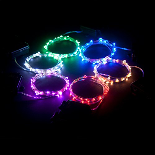 Rtgs Micro LED 60 Super Bright Cold White Color Indoor and Outdoor String Lights 