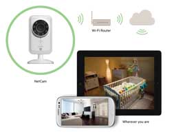 Belkin NetCam Wi-Fi Camera with Night Vision Product Shot